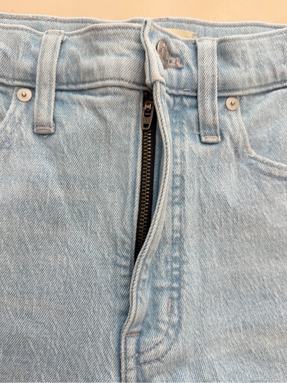 Madewell The Perfect Vintage Wide Leg Crop Jeans High Rise Women’s Size 27 - Picture 13 of 15
